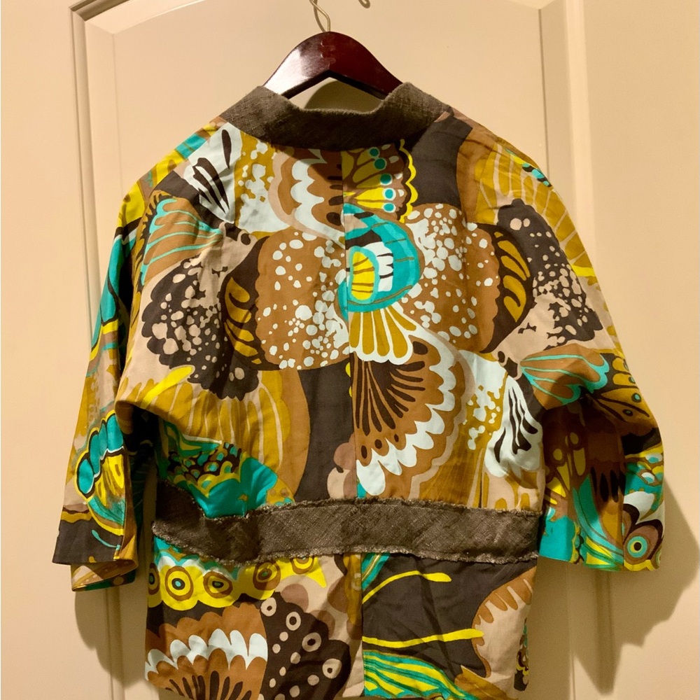 Trina Turk Multicolor Patterned Jacket - image 3